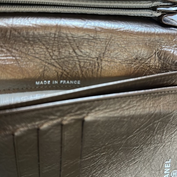 Chanel Gold Cambon Quilted Leather CC Bifold Long Wallet - Picture 8 of 17
